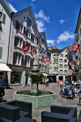 Švýcaři jsou velcí vlastenci. Chur 2016